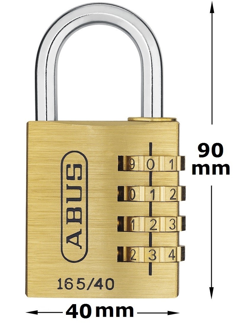 Abus Cijferhangslot 165/40